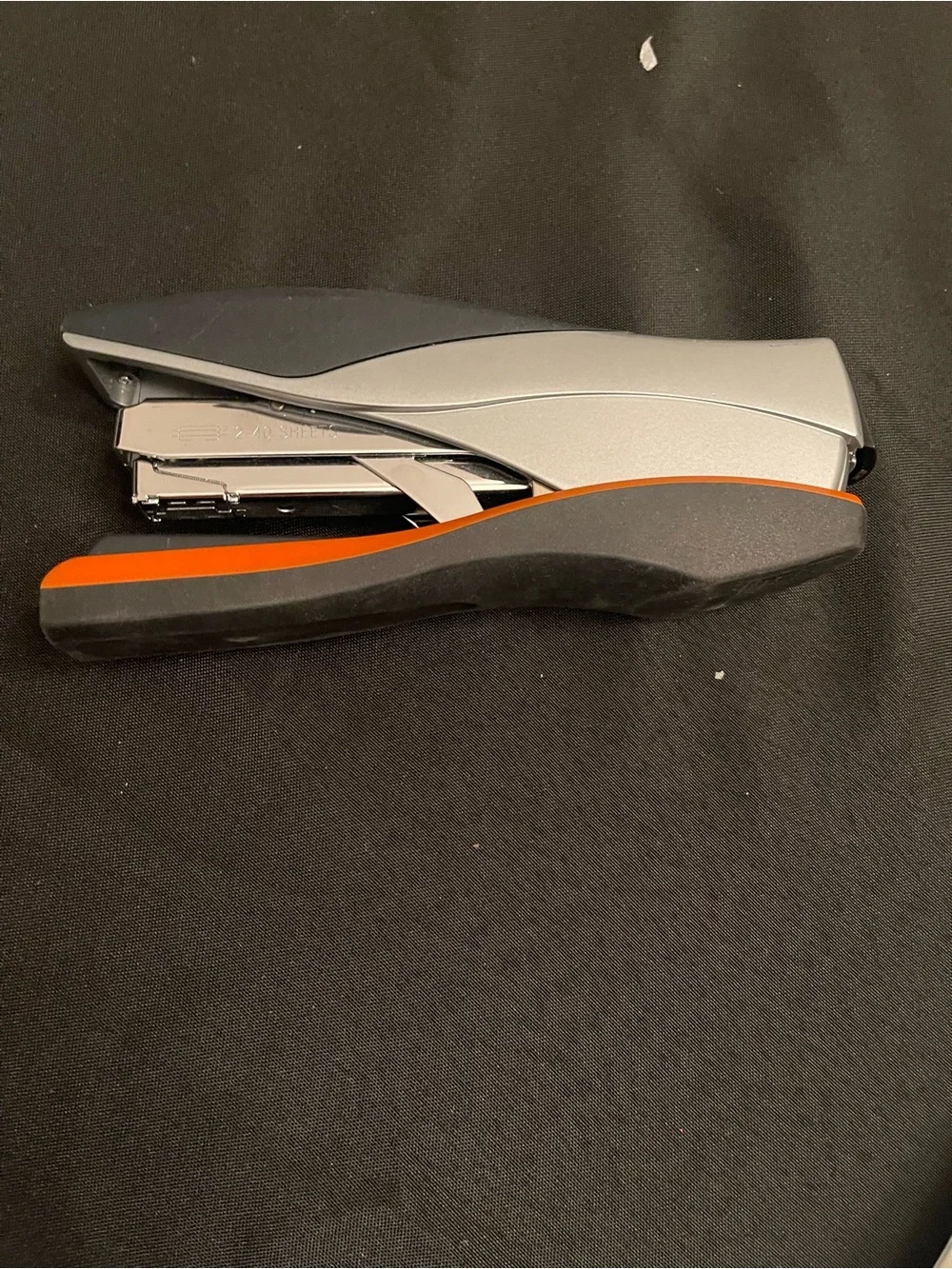 Swingline Black & Orange Heavy-Duty Stapler. Staples 2-40 pieces of paper